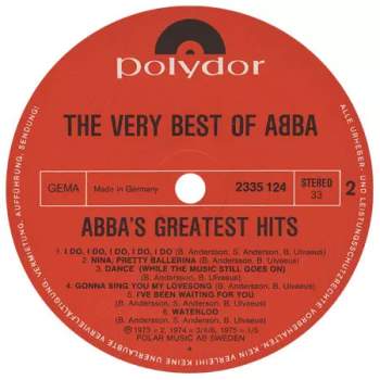 ABBA: The Very Best Of ABBA (ABBA's Greatest Hits)
