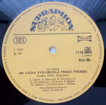 Jiří Kafka: Jak Lucka Vysvobodila Prince Pašajdu