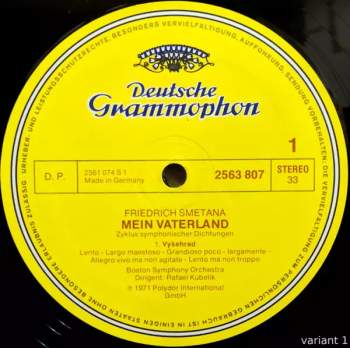 Bedřich Smetana: Mein Vaterland