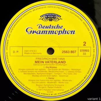 Bedřich Smetana: Mein Vaterland