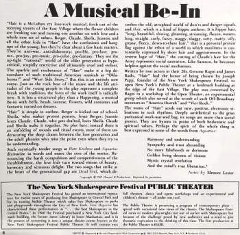 Various: Hair - The American Tribal Love-Rock Musical (The Original Broadway Cast Recording)