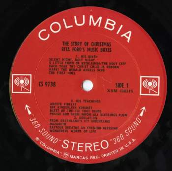 Rita Ford's Music Boxes: The Story Of Christmas