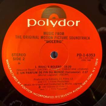 Francis Lai: Bolero (Original Motion Picture Soundtrack)