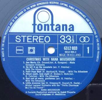 Nana Mouskouri: Christmas With Nana Mouskouri