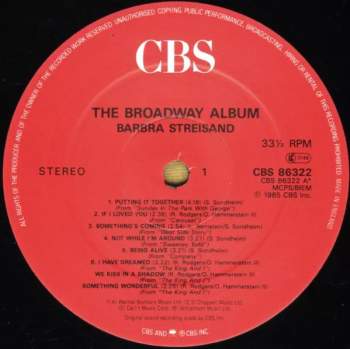 Barbra Streisand: The Broadway Album