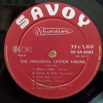 Lester Young: The Immortal Lester Young