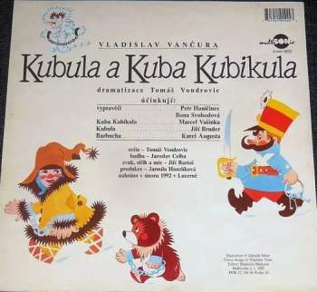 Vladislav Vančura: Kubula a Kuba Kubikula