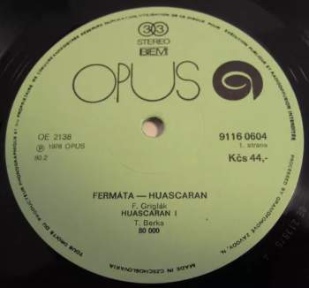 Fermáta: Huascaran