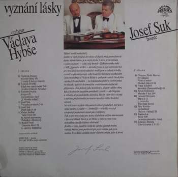 Josef Suk: Vyznání Lásky