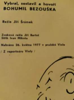 Bohumil Bezouška: Večer S Bohumilem Bezouškou 2