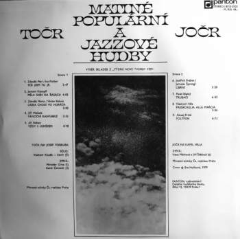 Czechoslovak Radio Dance Orchestra: Matiné Populární A Jazzové Hudby
