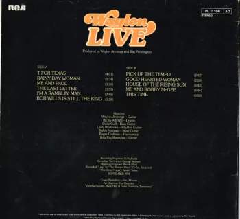Waylon Jennings: Waylon Live
