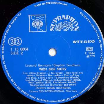Leonard Bernstein: West Side Story (The Original Soundtrack Record)