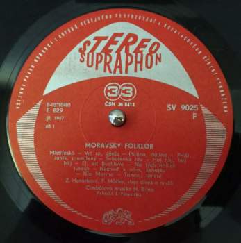Cimbálová Muzika Hynka Bíma: Moravský Folklór