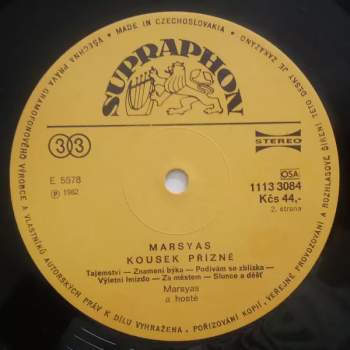 Marsyas: Kousek Přízně
