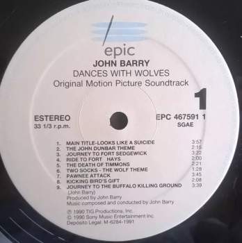 John Barry: Dances With Wolves (Original Motion Picture Soundtrack)