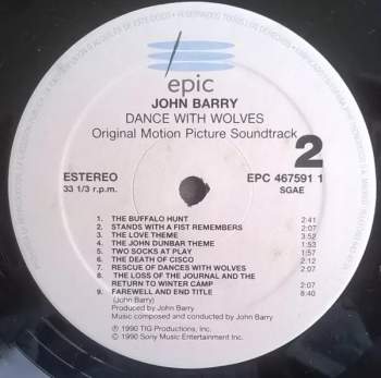 John Barry: Dances With Wolves (Original Motion Picture Soundtrack)
