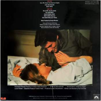 Giorgio Moroder: American Gigolo (Original Soundtrack Recording)