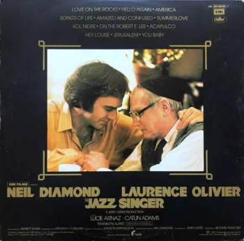 Neil Diamond: The Jazz Singer (Canciones De La Banda Sonora Original De La Película)