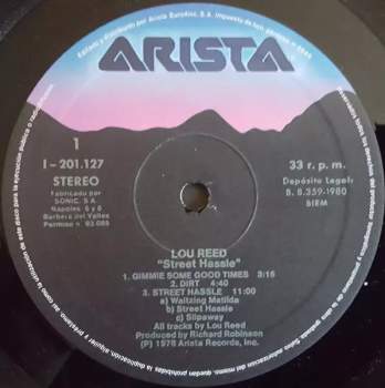 Lou Reed: Street Hassle