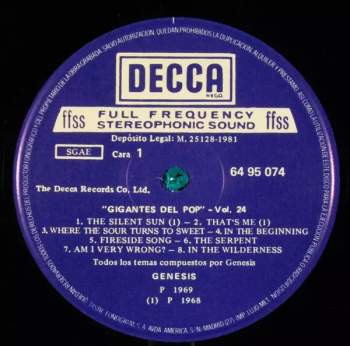 Genesis: Gigantes Del Pop Vol. 24