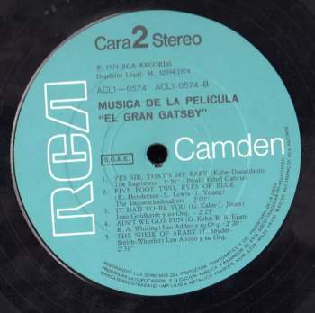Various: Música De La Película "El Gran Gatsby" - The Great Gatsby
