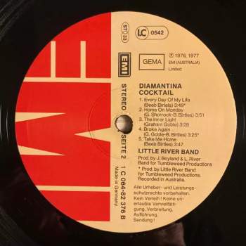 Little River Band: Diamantina Cocktail