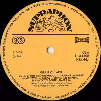 Milan Chladil: Milan Chladil