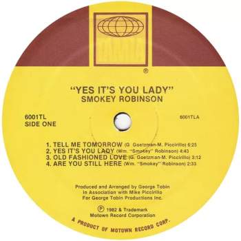 Smokey Robinson: Yes It's You Lady