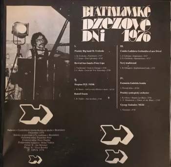 Various: Bratislavské Džezové Dni 1976