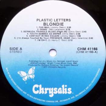 Blondie: Plastic Letters