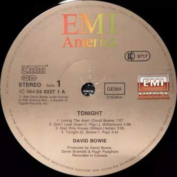 David Bowie: Tonight