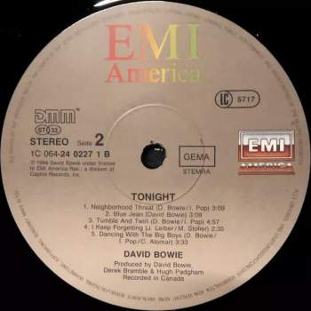 David Bowie: Tonight