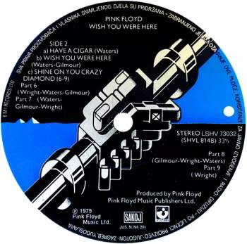 Pink Floyd: Wish You Were Here