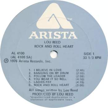 Lou Reed: Rock And Roll Heart