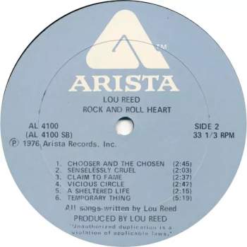 Lou Reed: Rock And Roll Heart