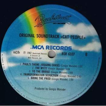 Giorgio Moroder: Cat People (Original Soundtrack)