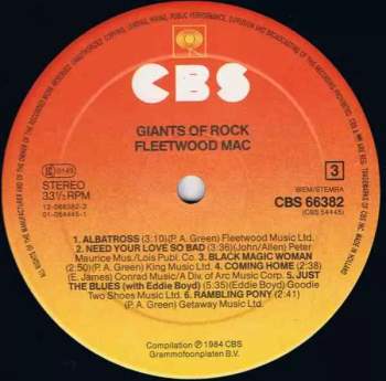 Fleetwood Mac: Giants Of Rock