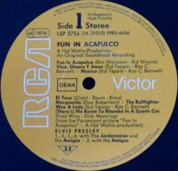 Elvis Presley: Fun In Acapulco