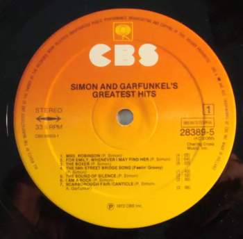 Simon & Garfunkel: Simon And Garfunkel's Greatest Hits