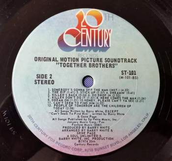 Barry White: Together Brothers (Original Motion Picture Soundtrack)