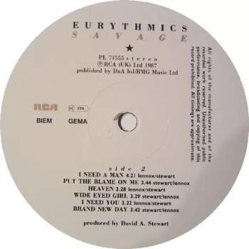 Eurythmics: Savage