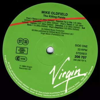 Mike Oldfield: The Killing Fields (Original Film Soundtrack)