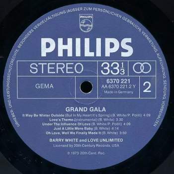 Barry White: Grand Gala