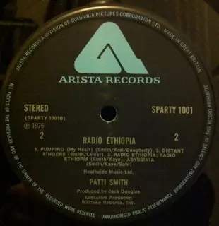 Patti Smith Group: Radio Ethiopia