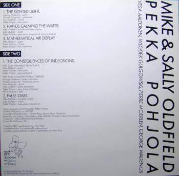 Pekka Pohjola: Mike & Sally Oldfield, Pekka Pohjola
