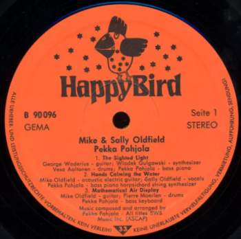 Pekka Pohjola: Mike & Sally Oldfield, Pekka Pohjola