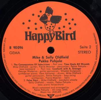 Pekka Pohjola: Mike & Sally Oldfield, Pekka Pohjola