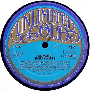 Barry White: Beware!