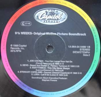 Various: 9½ Weeks (Original Motion Picture Soundtrack)